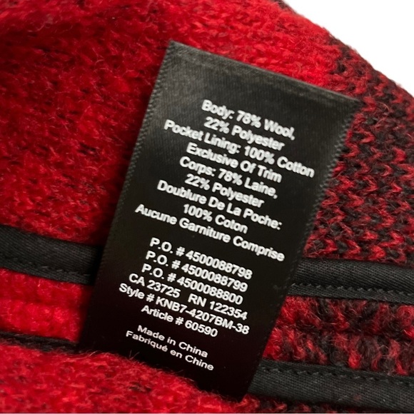 WILFRED Buffalo Check Wool Coat - Picture 11 of 15